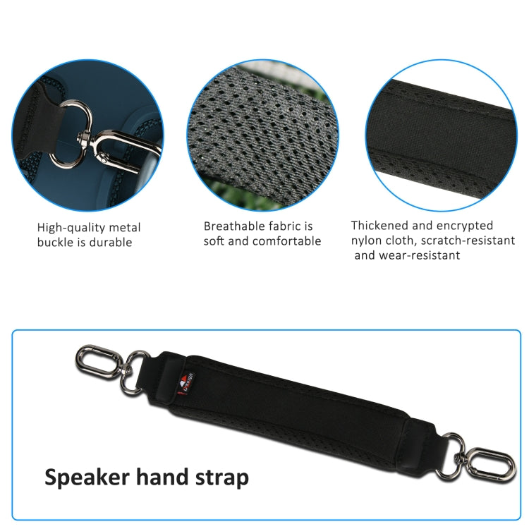 適用於JBL Xtreme 4喇叭矽膠保護套附減壓背帶便攜保護殼，附手柄黑色，附手柄藍色，附手柄綠色