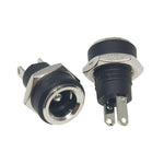30個電子設備直流母電源插座帶螺母，DC5.5x2.1MM，全銅DC5.5x2.1MM，DC5.5x2.5MM，DC3.5x1.3MM