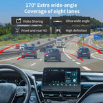 4K+1080P 行車記錄器 雙前後錄影 WIFI 倒車影像