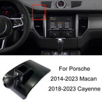 For Porsche Left Driving Car-Mounted Mobile Phone Navigation Holder Base, 10-16 Panamera, 11-15 Cayenne, 12-18 Porsche 911, 14-23 Macan + 18-23 Cayenne, 16-17 Cayenne, 16-23 718, 17-23 Panamera Co-pilot, 17-23 Panamera Instrument Panel, 19-23 Porsche 911