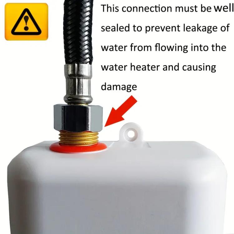3000W小型無水箱電熱水器，適用廚房浴室，美規插頭，英規插頭，歐規插頭，澳規插頭