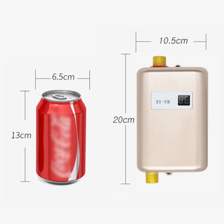 3000W小型無水箱電熱水器，適用廚房浴室，美規插頭，英規插頭，歐規插頭，澳規插頭