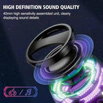 G200磁吸藍牙TWS迷你喇叭低音炮附彩色氛圍燈，G200