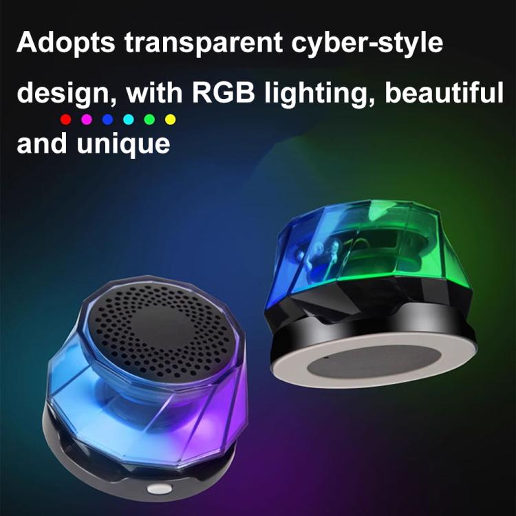 RK-C250 便攜式 RGB 氛圍燈 磁吸藍牙喇叭，具無線充電功能，RK-C250