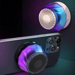 RK-C250 便攜式 RGB 氛圍燈 磁吸藍牙喇叭，具無線充電功能，RK-C250