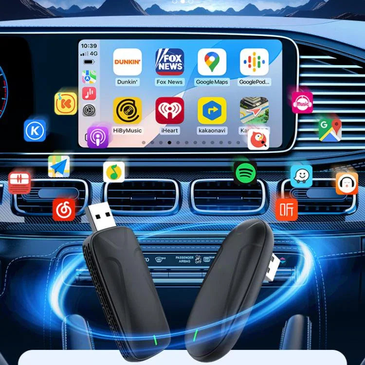 原廠 Carplay 有線轉無線盒轉接器 車用連接安卓盒，MINI SE X1AIR 黑色，MINI SE X2AIR 黑色