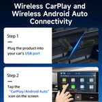 原廠 Carplay 有線轉無線盒轉接器 車用連接安卓盒，MINI SE X1AIR 黑色，MINI SE X2AIR 黑色