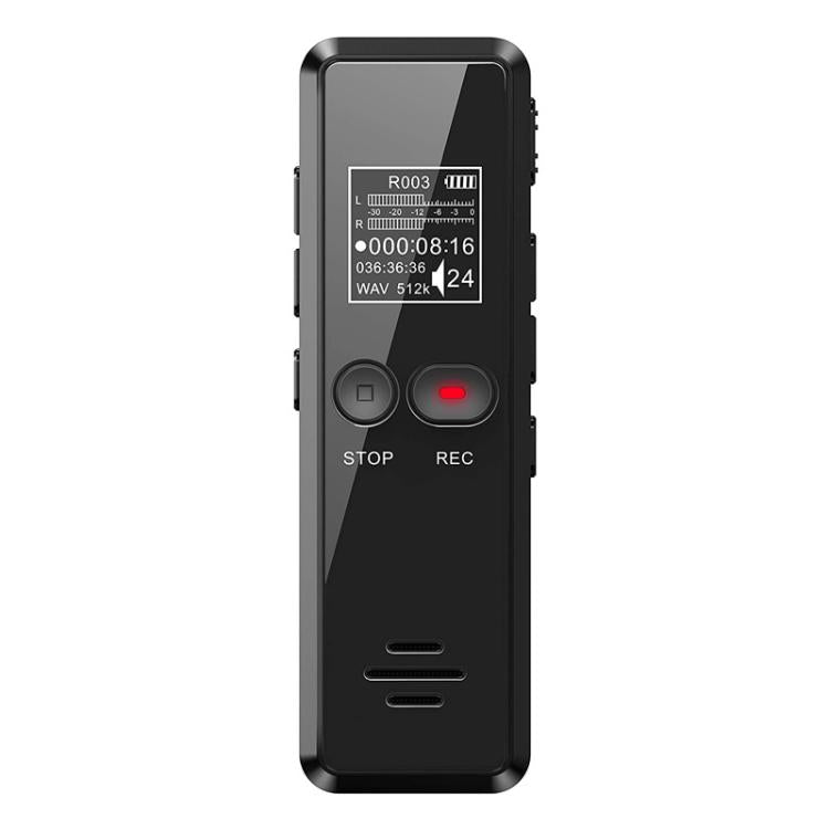 0.9 吋 LCD 螢幕訪談迷你高清錄音筆 USB 充電 MP3 播放器，8GB，16GB，32GB，64GB
