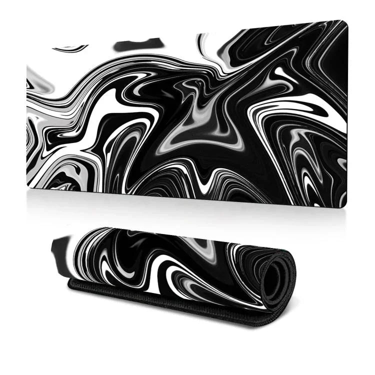 大型抽象滑鼠墊玩家辦公電腦桌墊，300x600x2mm，300x700x2mm，300x800x2mm，400x900x2mm