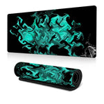 大型抽象滑鼠墊玩家辦公電腦桌墊，300x600x2mm，300x700x2mm，300x800x2mm，400x900x2mm