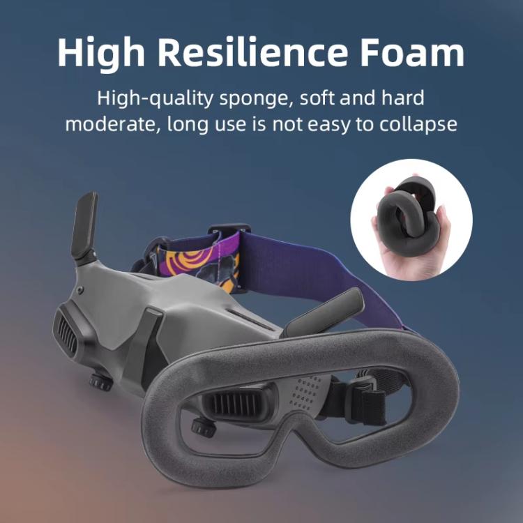適用於 DJI Avata Goggles 2 BRDRC 飛行眼鏡保護眼罩，適用於 DJI Avata Goggles 2