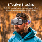 適用於 DJI Avata Goggles 2 BRDRC 飛行眼鏡保護眼罩，適用於 DJI Avata Goggles 2