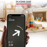 適用於 AirTag 第二代 / AirTag 第一代 追蹤器圓形矽膠殼，內藏安全別針，隱藏於衣物鞋子內