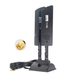 42dbi 5G 路由器外置天線 戶外長距離 WiFi 信號增強器, SMA 公頭黑色, TS9 黑色, SMA 公頭白色, TS9 白色
