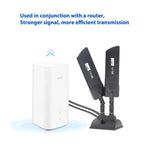 42dbi 5G 路由器外置天線 戶外長距離 WiFi 信號增強器, SMA 公頭黑色, TS9 黑色, SMA 公頭白色, TS9 白色