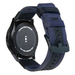適用於 Samsung Gear S3 Frontier / Classic 智能快速釋放可調節尼龍錶帶，20mm，22mm