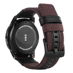 適用於 Samsung Gear S3 Frontier / Classic 智能快速釋放可調節尼龍錶帶，20mm，22mm