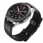適用於 Samsung Gear S3 Frontier / Classic 智能快速釋放可調節尼龍錶帶，20mm，22mm