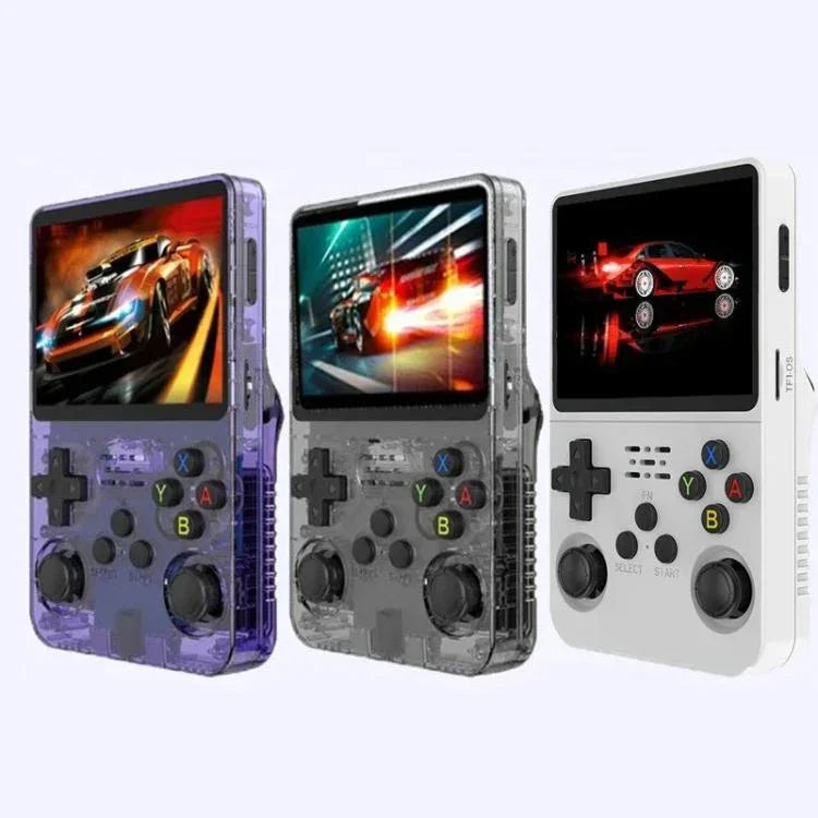 R36S復古手持遊戲主機 Linux系統 3.5吋螢幕 單TF卡版本，64G，128G