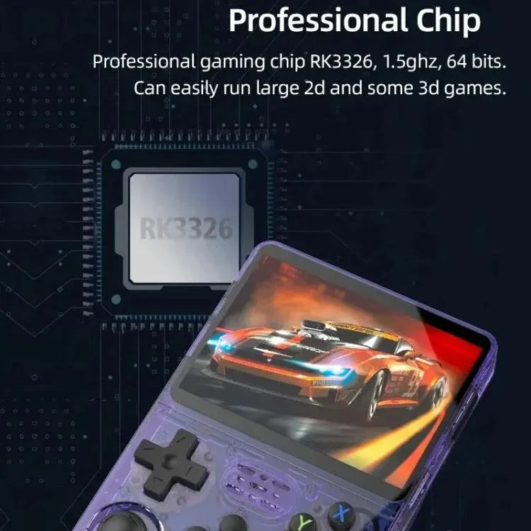R36S復古手持遊戲主機 Linux系統 3.5吋螢幕 單TF卡版本，64G，128G