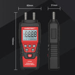 HABOTEST HT636 高精度差壓計數位微壓力測試器，HT636