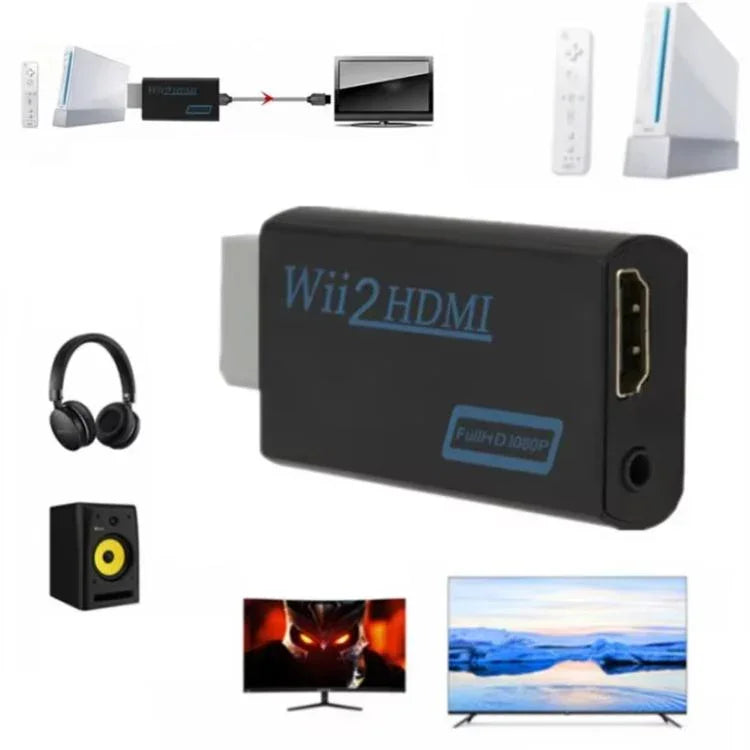 WII 2轉HDMI高清轉換器
