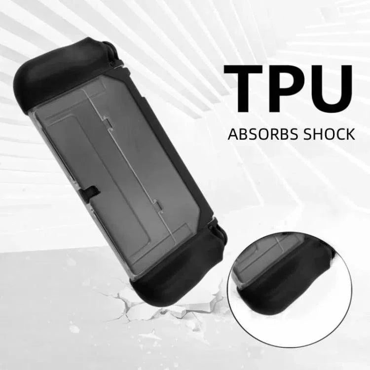 適用於 Nintendo Switch OLED / Joy-Con 2 合 1 保護殼 TPU 保護套 支援