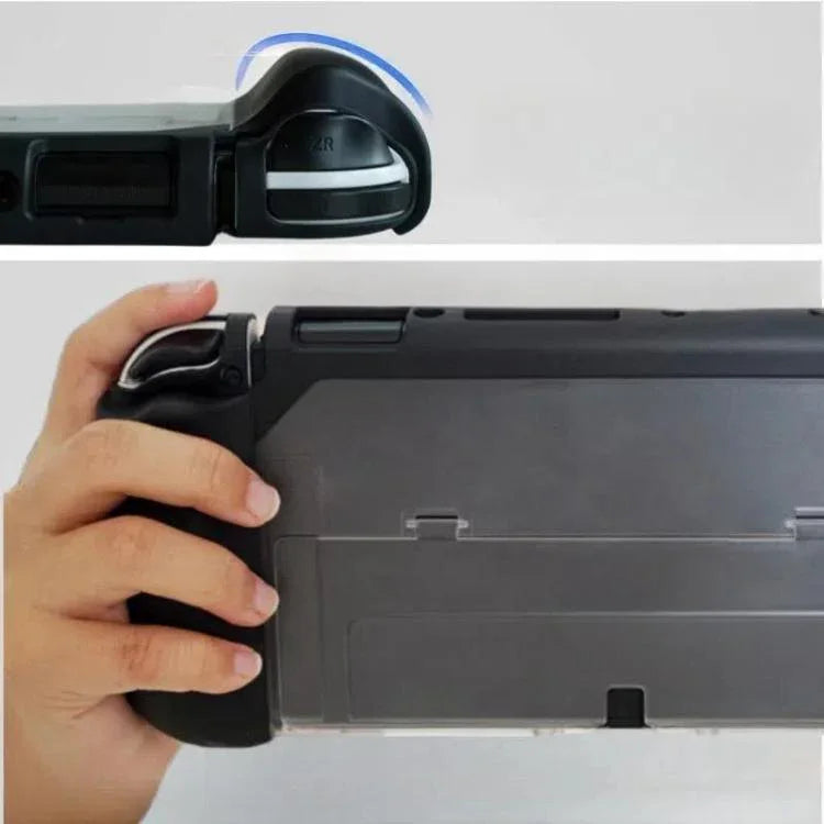 適用於 Nintendo Switch OLED / Joy-Con 2 合 1 保護殼 TPU 保護套 支援