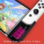 適用於 Switch OLED 主機 TPU 保護套 一體成型殼，含 2 個遊戲卡槽