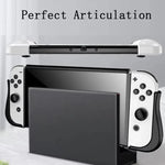 適用於 Switch OLED 主機 TPU 保護套 一體成型殼，含 2 個遊戲卡槽