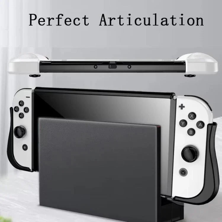 適用於 Switch OLED 主機 TPU 保護套 一體成型殼，含 2 個遊戲卡槽