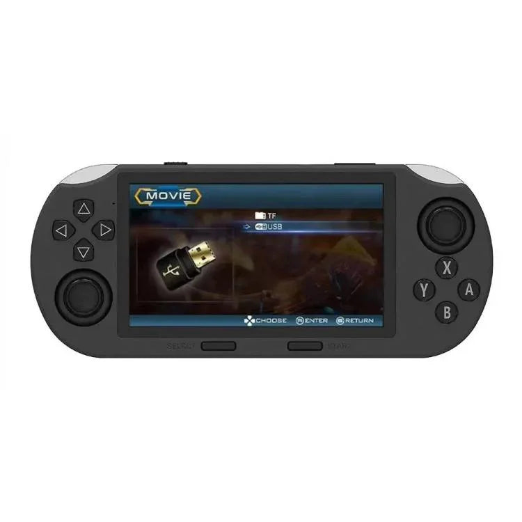 4.5 吋 IPS 螢幕 64G 掌上遊戲機 內建 20000 款遊戲，SF3000，SF3000 含 2 支手把