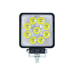 DC 12V-80V Forklift LED High Brightness Front Working Headlight, 4 Inches 9 Beads
