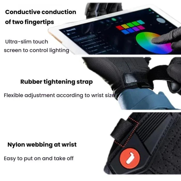 PGYTECH Lighting Technician Heat-insulating Wear-resistant Touch Screen Gloves, M, L, XL