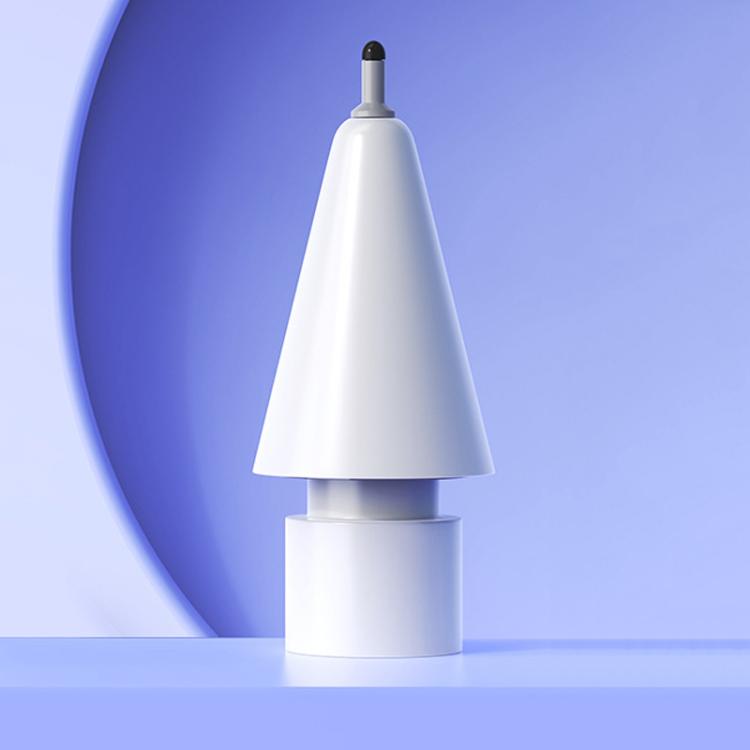 適用於 Apple Pencil 2 / 1 彈性筆尖軟探頭靜音替換筆尖，4B 白色、4B 透明、2B 白色、2B 透明、HB 白色、HB 透明