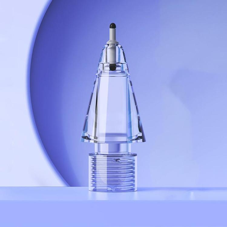 適用於 Apple Pencil 2 / 1 彈性筆尖軟探頭靜音替換筆尖，4B 白色、4B 透明、2B 白色、2B 透明、HB 白色、HB 透明