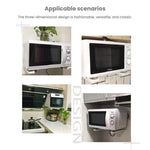 2件組可伸縮折疊微波爐支架碳鋼廚房置物架