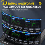 3合1 示波器 晶體管測試器 信號產生器 10M頻寬 燒錄測試，FNIRSI DSO-TC4