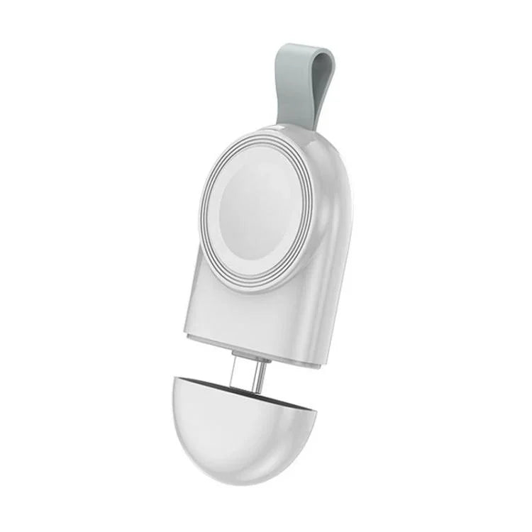 適用於 Apple Watch 1/2/3/4/5/6/7/8/9/10/SE 便攜式磁吸無線充電器 Type-C 智能無線充電器