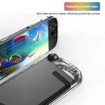 適用於 Nintendo Switch 2 TPU 透明一體成型防滑全身保護套，TPU 一體成型保護套