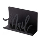 1pc Metal Mail Letter Storage Rack for Office Desks, 1pc, 2pcs