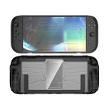 適用於 Nintendo Switch 2 遊戲主機 TPU + PC 一體成型保護殼 防震外殼，TPU + PC 一體成型黑色保護殼，TPU + PC 一體成型白色保護殼