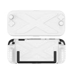 適用於 Nintendo Switch 2 PC + TPU 分離式保護殼含面板組，PC + TPU 黑色面板，PC + TPU 白色面板