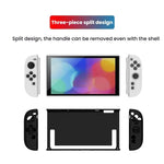 適用於 Nintendo Switch 2 PC + TPU 分離式保護殼含面板組，PC + TPU 黑色面板，PC + TPU 白色面板