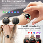 藍牙通話 AI 語音助理生活防水運動智慧手錶，黑色矽膠錶帶，金粉矽膠錶帶，銀灰矽膠錶帶，金屬粗鋼錶帶+粉色矽膠錶帶，銀色粗鋼錶帶+灰色矽膠錶帶
