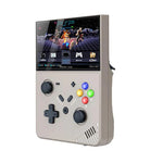 R43 Pro 手持遊戲主機 4K 高清 4.3 吋螢幕 家用便攜式電玩，半透明黑 64G，灰色 64G，半透明黑 128G，灰色 128G