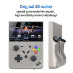 R43 Pro 手持遊戲主機 4K 高清 4.3 吋螢幕 家用便攜式電玩，半透明黑 64G，灰色 64G，半透明黑 128G，灰色 128G