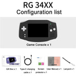 ANBERNIC RG 34XX 掌上遊戲機 經典復古 無線 WIFI 電玩玩家，標準 32G-無遊戲，標準 + 64G，標準 + 128G，標準 + 256G