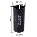 2個 ZTTO 自行車座管轉換套筒減徑套，25.4-27.2mm 001、25.4-28.6mm 002、27.2-28.6mm 003、27.2-30.4mm 004、27.2-30.8mm 005、27.2-31.6mm 006、27.2-33.9mm 007、31.8-34.9mm 008、30.9-31.6mm 009、25.4-30.9mm 010、25.4-31.6mm 011