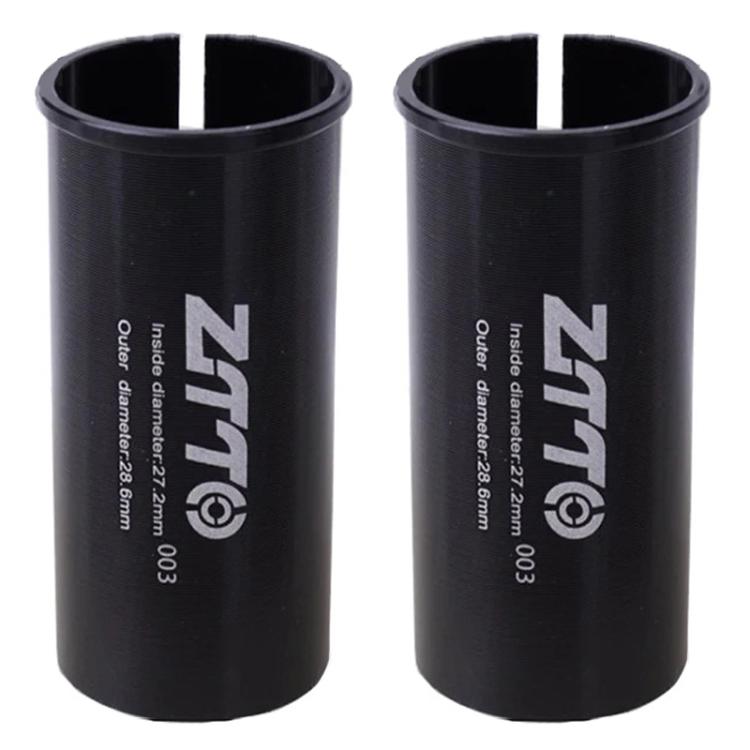 2個 ZTTO 自行車座管轉換套筒減徑套，25.4-27.2mm 001、25.4-28.6mm 002、27.2-28.6mm 003、27.2-30.4mm 004、27.2-30.8mm 005、27.2-31.6mm 006、27.2-33.9mm 007、31.8-34.9mm 008、30.9-31.6mm 009、25.4-30.9mm 010、25.4-31.6mm 011